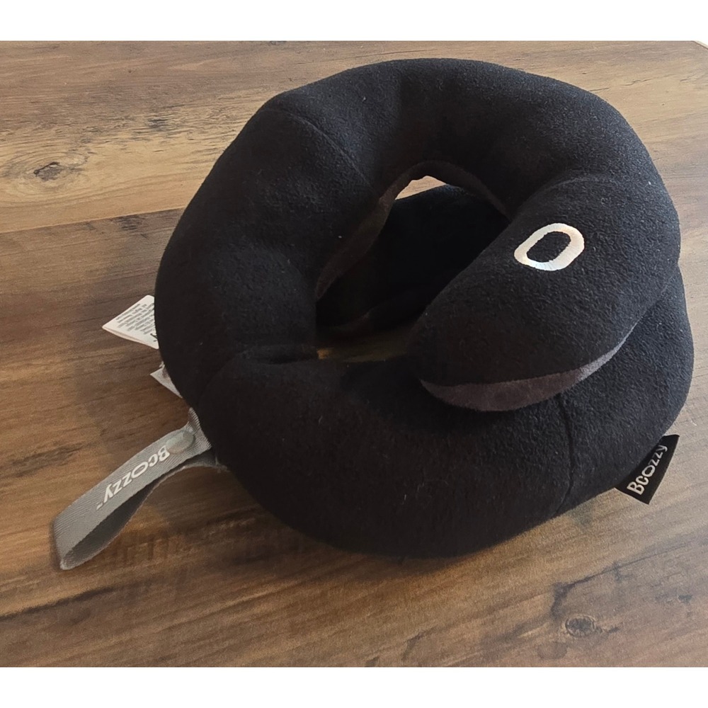 BCOZZY Travel Neck Pillow Double Neck Head Chin Support Size XL with Bag NEW